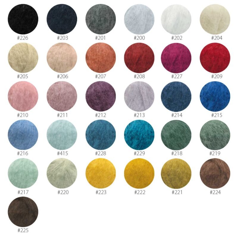 MANADA | Superkid Mohair, Seide, Merino, Yak (RMS)
