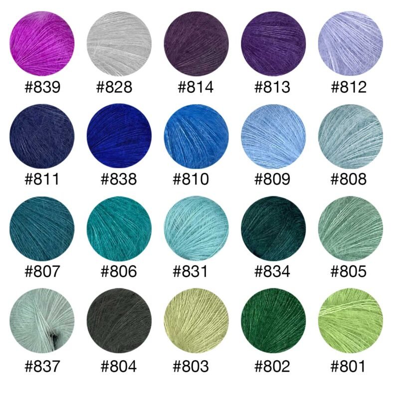 1612042250-MOHAIR-BLISS-SUPERKID-MOHAIR-und-MAULBEERSEIDE-2042250_61.jpg MOHAIR BLISS | Superkid Mohair & Maulbeerseide Garn (RMS)