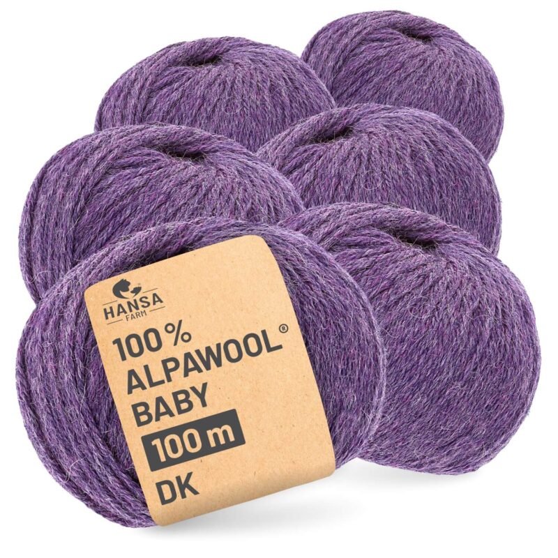 89712_Product.jpg ALPAWOOL Baby 100 DK | Baby-Alpakawolle Mittel Lila Melange