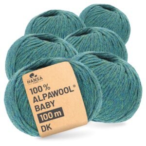 89761_Product.jpg ALPAWOOL Baby 100 DK | Baby-Alpakawolle Blau-Gruen Melange