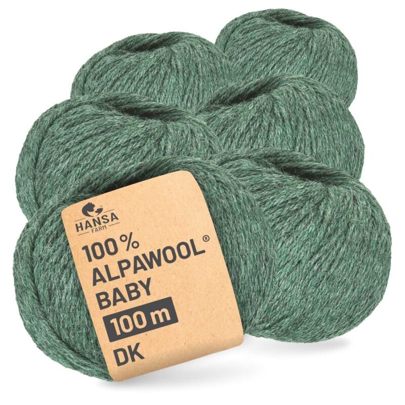 89768_Product.jpg ALPAWOOL Baby 100 DK | Baby-Alpakawolle Smaragd Melange