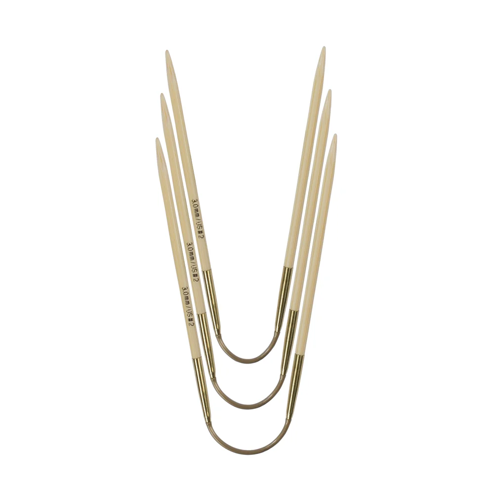 Addi CraSyTrio Bamboo – fleksibilne igle 24 cm - Slika 1