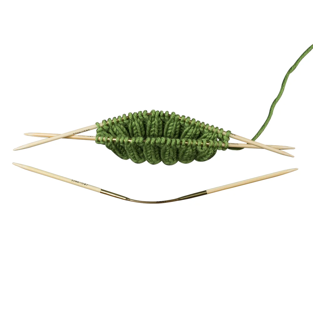 Addi CraSyTrio Bamboo – fleksibilne igle 24 cm - Slika 3