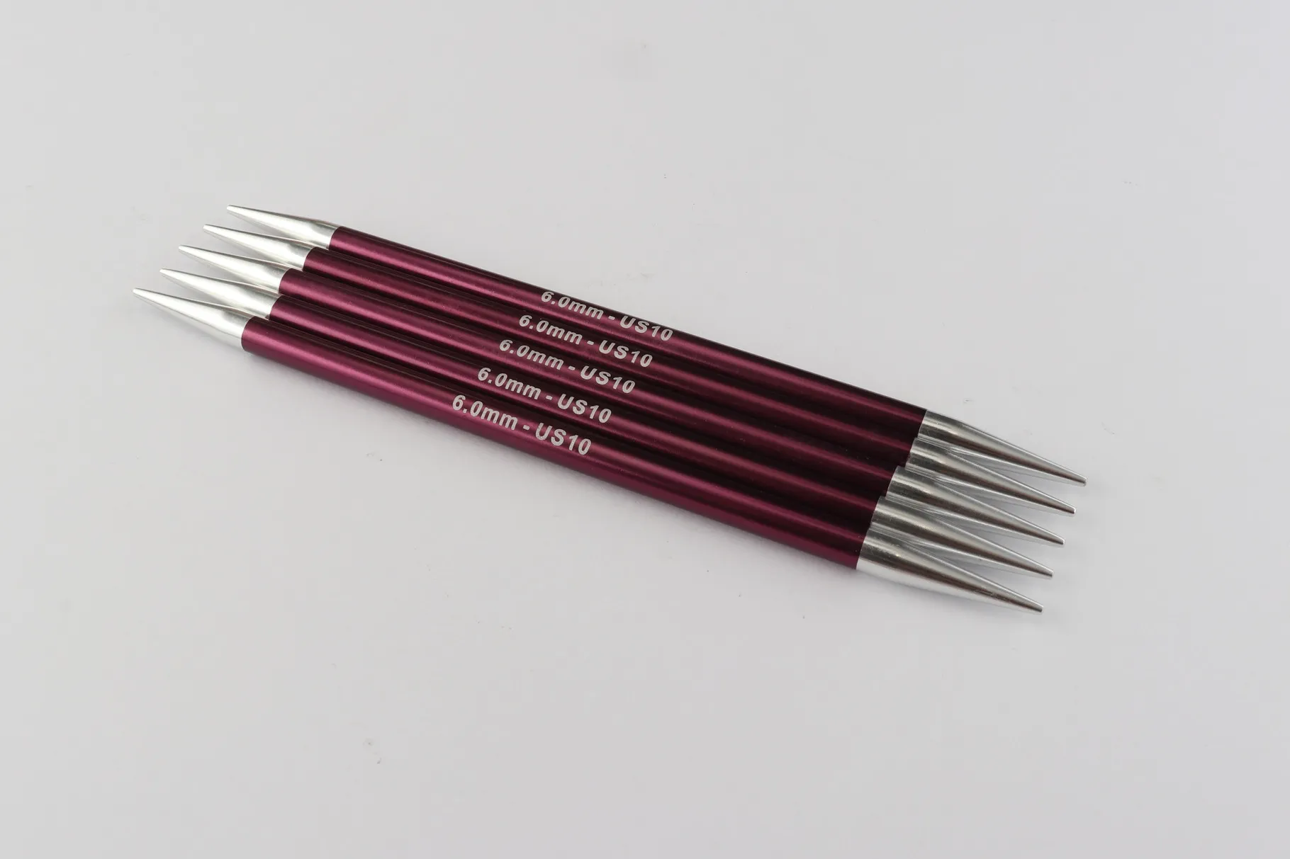 KnitPro Zing igle za čarape 15 cm – 6,0 mm